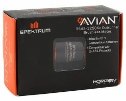 Spektrum RC Avian EF1 Race 3545 Brushless Outrunner Motor (1250Kv) -Futaba Shop spmxam4630 3