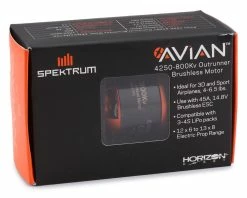 Spektrum RC Avian 4250 Brushless Outrunner Motor (800Kv) 12 Spektrum RC Avian 4250 Brushless Outrunner Motor (800Kv) -Futaba Shop spmxam4700 4