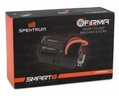 Spektrum RC Firma 40 Amp Brushed Smart 2-in-1 ESC & Receiver -Futaba Shop spmxse1040rx 2