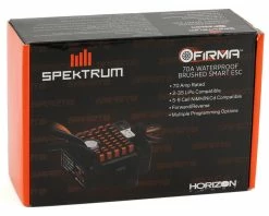 Spektrum RC Firma 70 Amp Smart Waterproof Brushed ESC -Futaba Shop spmxse1070 2