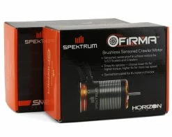 Spektrum RC Firma Crawler Sensored Brushless Smart ESC & Motor Combo (1400kV) -Futaba Shop spmxsemc07 1