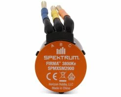 Spektrum RC Firma 4-pole Brushless Motor W/5mm Shaft (3800Kv) -Futaba Shop spmxsm2900 1