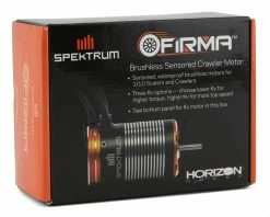 Spektrum RC Firma Sensored 540 Brushless Crawler Motor (2800Kv) 10 Spektrum RC Firma Sensored 540 Brushless Crawler Motor (2800Kv) -Futaba Shop spmxsm3002 2