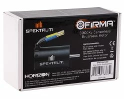 Spektrum RC Firma 4-pole Brushless Motor (3900Kv) -Futaba Shop spmxsm3300 2