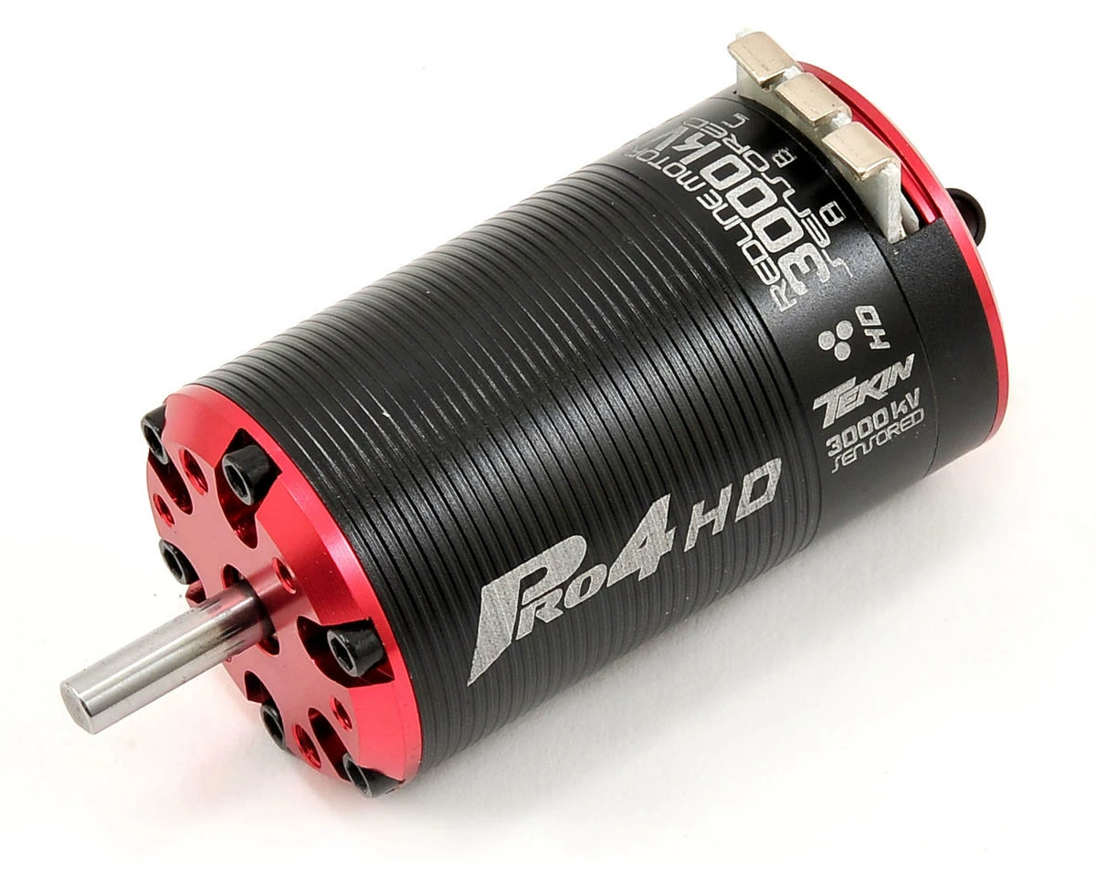 TEKIN Pro4 HD 4-Pole Brushless 550 Motor W/5mm Shaft (3,000kV) 3 TEKIN Pro4 HD 4-Pole Brushless 550 Motor W/5mm Shaft (3,000kV)