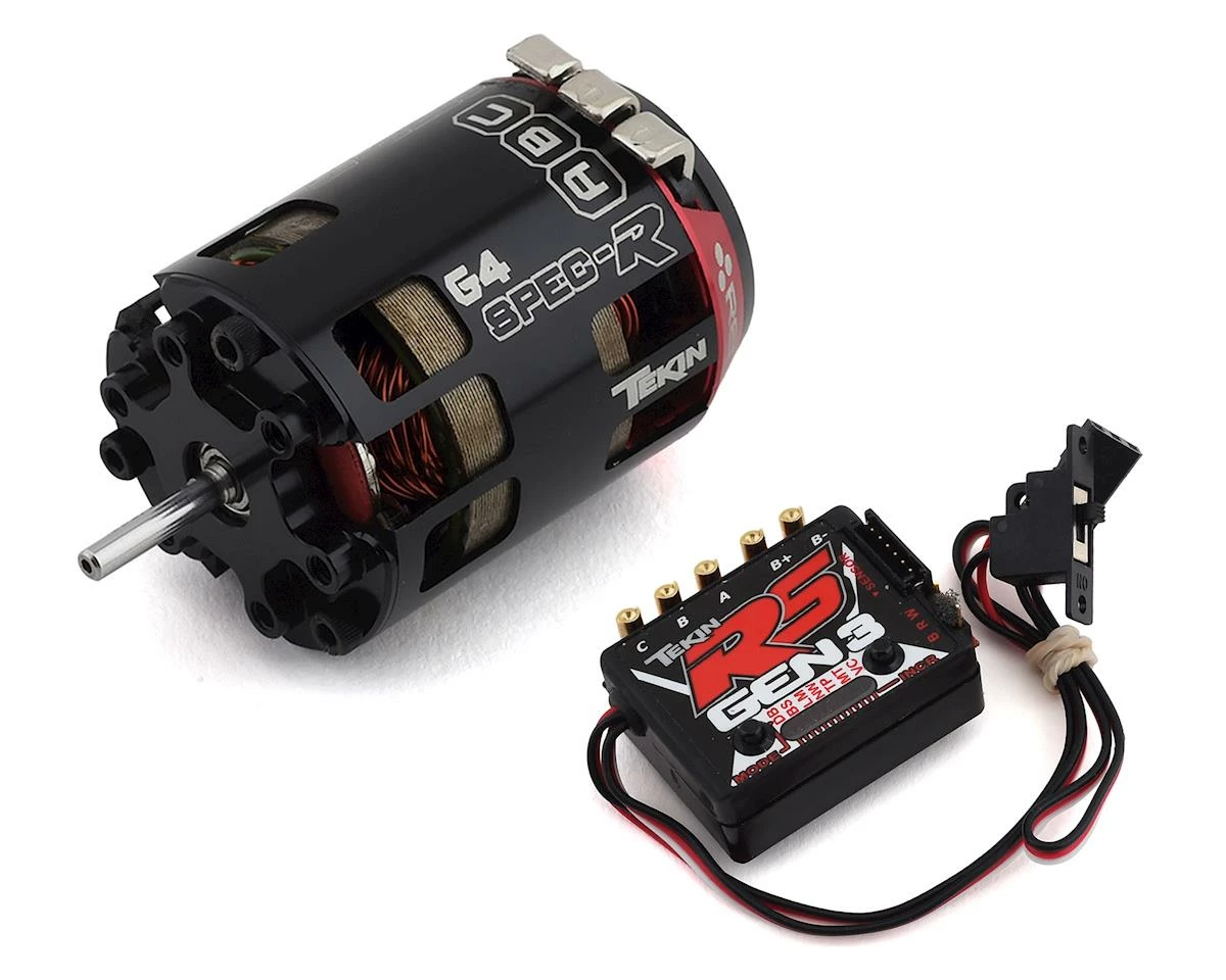TEKIN RS Gen3 Sensored Brushless ESC/Gen4 Spec R Motor Combo (10.5T) 3 TEKIN RS Gen3 Sensored Brushless ESC/Gen4 Spec R Motor Combo (10.5T)