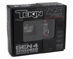 TEKIN RS Pro Black Sensored Brushless ESC/Gen4 Spec R Motor Combo (13.5T) -Futaba Shop tektt2809 4