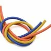 TQ WIRE Silicone Wire Kit (Blue, Yellow & Orange) (1' Each) (10AWG) -Futaba Shop tqw1104