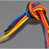 TQ WIRE Silicone Wire Pack (5) (1 Each) (10AWG) (Black, Red, Blue, Yellow, Orange) -Futaba Shop tqw1105