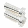TQ WIRE 4mm Low Profile Male Bullet Connectors (Silver) (14mm) (2) -Futaba Shop tqw2504