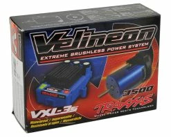 Traxxas VXL-3S Velineon Brushless Power System Combo (Waterproof) -Futaba Shop tra3350r 2