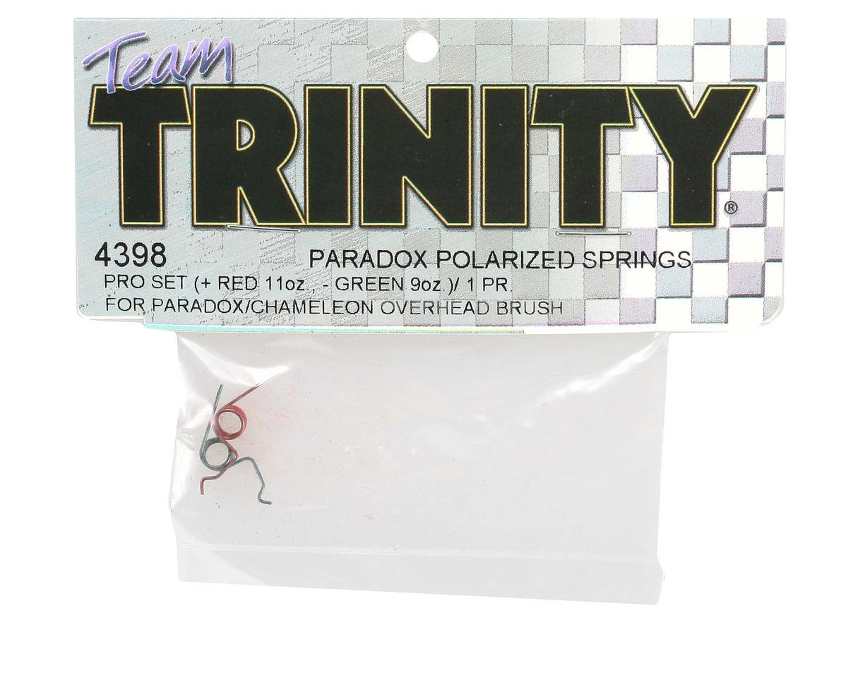 Trinity Polarized Overhead Brush Springs (1 Red 11oz/1 Green 9oz) 4 Trinity Polarized Overhead Brush Springs (1 Red 11oz/1 Green 9oz) - Image 2