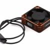 Trinity 30x30mm Aluminum Cooling Fan (Orange) -Futaba Shop tridps3081