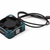 Trinity 30x30mm Aluminum Cooling Fan (Blue/Black) -Futaba Shop tritep3081