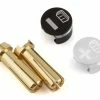 Whitz Racing Products Battery Grabs W/5mm Bullets (Silver) 1 Whitz Racing Products Battery Grabs W/5mm Bullets (Silver) -Futaba Shop wrp grb sil