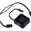 Whitz Racing Products 30mm HyperCool Aluminum Cooling Fan (Black/Blue) -Futaba Shop wrp hc blue