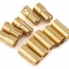 YEAH RACING 6.5mm High Current Bullet Plugs (5 Female/5 Male) -Futaba Shop yea wpt 0147