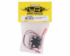 YEAH RACING Aluminum 540 Size Motor Heat Sink W/Cooling Fan (Red) -Futaba Shop yea ya 0410rd 2