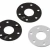 YEAH RACING Aluminum 540 Motor Heatsink Spacers (Black) (3) -Futaba Shop yea ya 0463bk