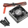 YEAH RACING 30x30x10mm Aluminum "Tornado Plus" High Speed Cooling Fan -Futaba Shop yea ya 0472bk