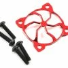YEAH RACING 30x30mm "3D Whirlwind" Aluminum Fan Protector (Red) -Futaba Shop yea ya 0478rd