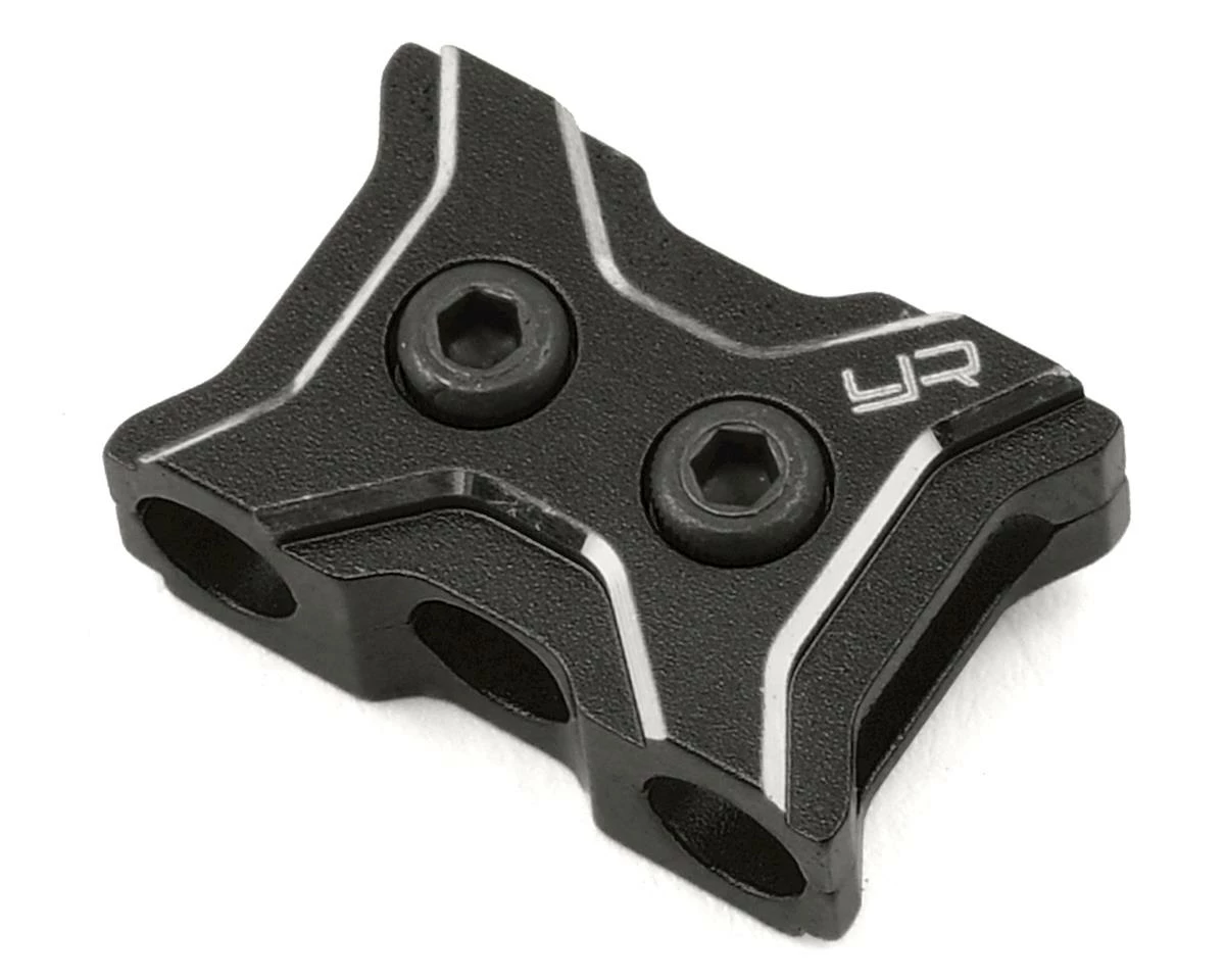 YEAH RACING Aluminum 12-14 Gauge Wire Clamp (Black) 3 YEAH RACING Aluminum 12-14 Gauge Wire Clamp (Black)