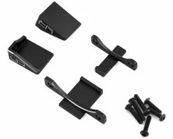 YEAH RACING Aluminum 30mm/40mm Fan Mount (Black)