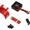 YEAH RACING 540/550 Aluminum Heat Sink W/30mm High Speed Tornado Fan (Red) -Futaba Shop yea ya 0653rd