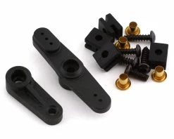 YEAH RACING 33kg Standard Coreless Metal Gear Waterproof Servo (Black) (High Voltage/Metal Case) -Futaba Shop yea ye 0034bk 1