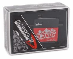 YEAH RACING 33kg Standard Coreless Metal Gear Waterproof Servo (Red) (High Voltage/Metal Case) -Futaba Shop yea ye 0034rd 2