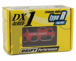 Yokomo Drift Performance DX1 "R" Brushless Motor (10.5T) (Red) -Futaba Shop yokrpm dx105rr 3