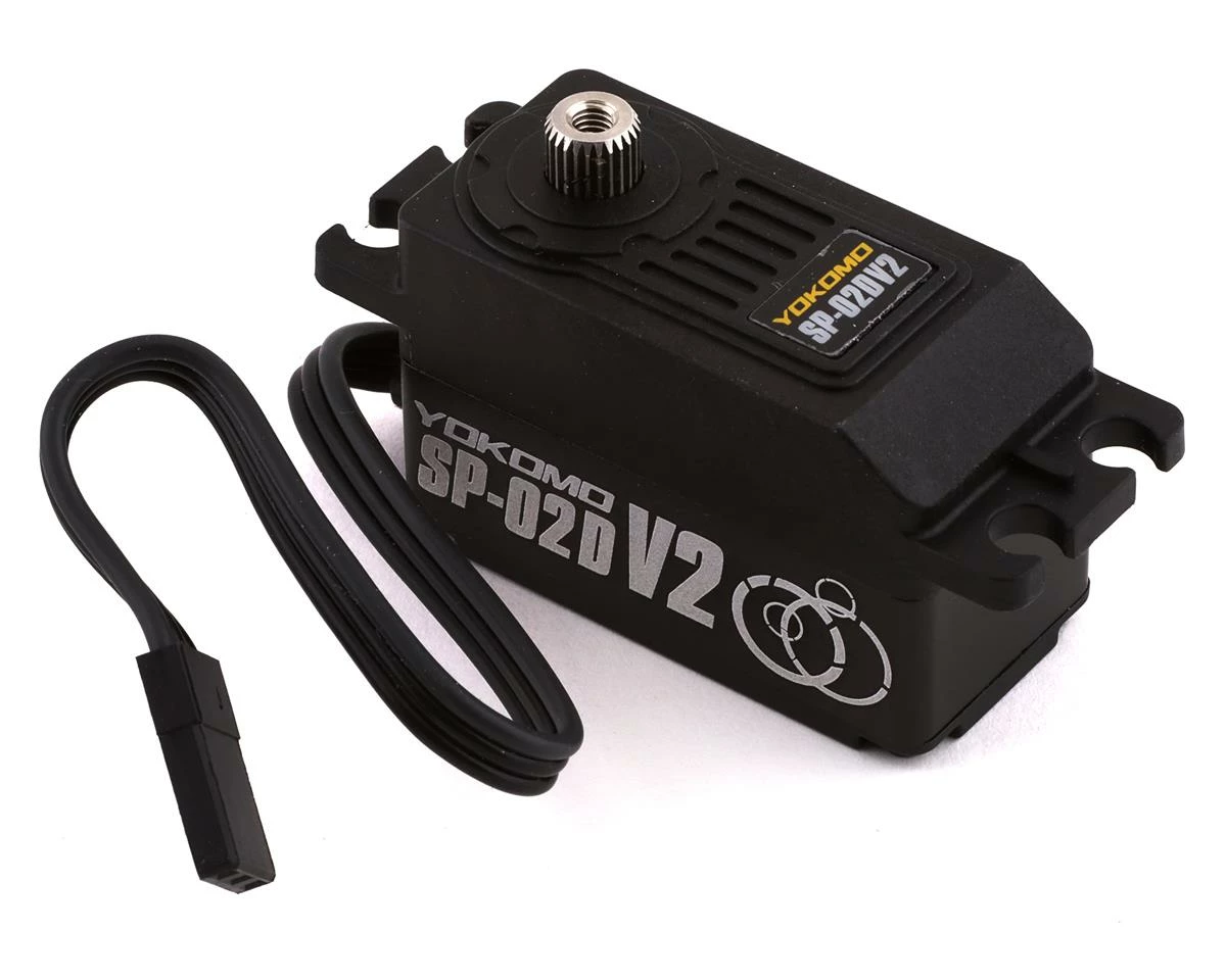 Yokomo SP-02D V2 RWD Digital Low Profile Drift Servo (Black) 3 Yokomo SP-02D V2 RWD Digital Low Profile Drift Servo (Black)
