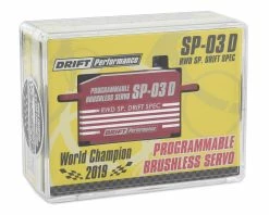 Yokomo SP-03 D V2 Programable Brushless Drift Servo (Red) (High Voltage) -Futaba Shop yoksp 03dv2ra 2
